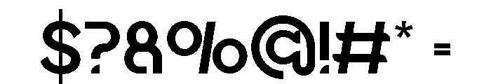 ByonixElaon Font OTHER CHARS