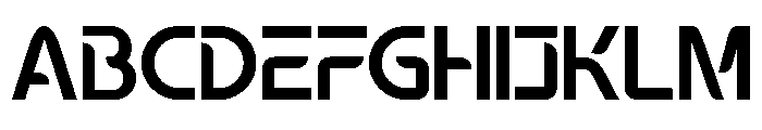 ByonixElaon Font UPPERCASE