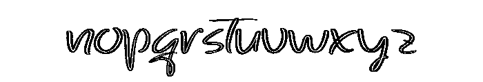 Byrtaga Rukypa Font LOWERCASE