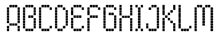 ByteSquare-2ndVers Font UPPERCASE