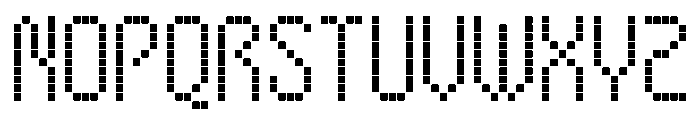 ByteSquare-2ndVers Font UPPERCASE