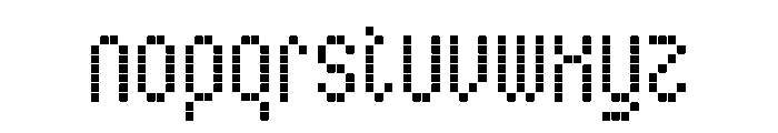 ByteSquare-2ndVers Font LOWERCASE