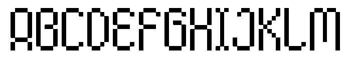 ByteSquare-Regular Font UPPERCASE