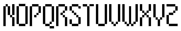 ByteSquare-Regular Font UPPERCASE
