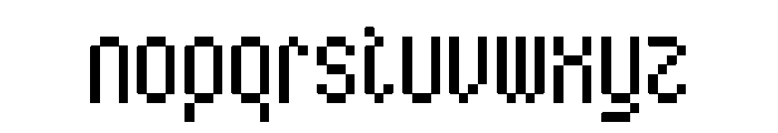 ByteSquare-Regular Font LOWERCASE