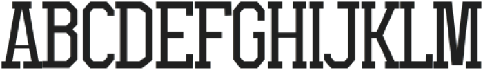 BYGONE Regular otf (400) Font LOWERCASE