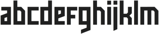 BYTESRegular otf (400) Font LOWERCASE