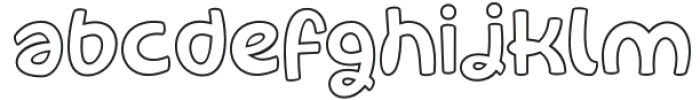 Bye Man Outline Regular otf (400) FONT