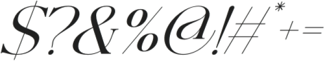 Byfords Sanchez Italic otf (400) Font OTHER CHARS