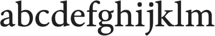 Byington Regular otf (400) Font LOWERCASE