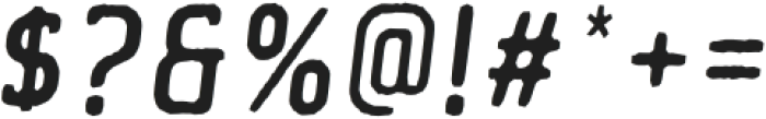 Byrdens Italic otf (400) Font OTHER CHARS