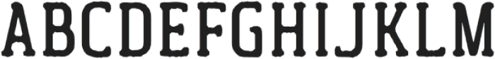 Byrdens slab otf (400) Font LOWERCASE