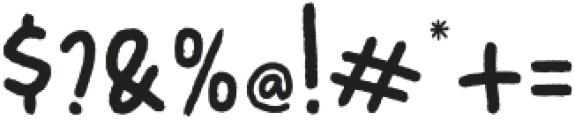 Byrophena Regular otf (400) Font OTHER CHARS