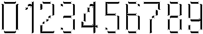Byte Sans Inline Rounded otf (400) Font OTHER CHARS