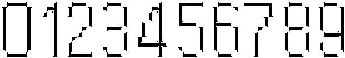 Byte Sans Inline otf (400) Font OTHER CHARS