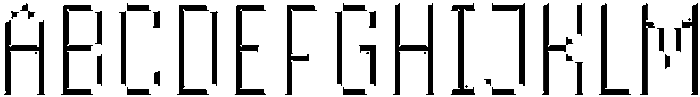 Byte Sans Inline otf (400) Font UPPERCASE