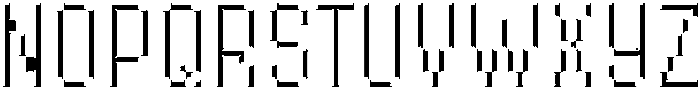 Byte Sans Inline otf (400) Font UPPERCASE