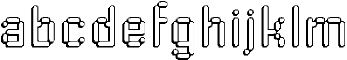 Byte Sans Shadow Rounded otf (400) FONT