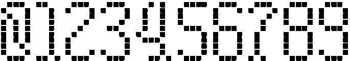 Byte Square 2nd Vers otf (400) Font OTHER CHARS