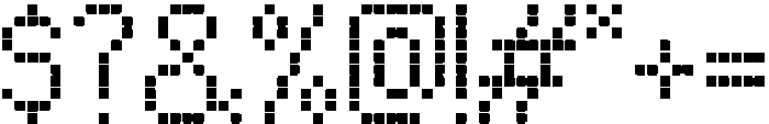 Byte Square 2nd Vers otf (400) Font OTHER CHARS