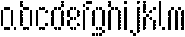 Byte Square 2nd Vers otf (400) FONT