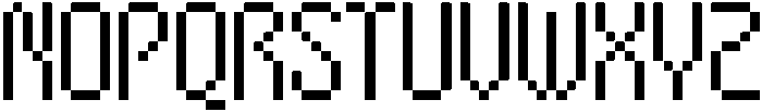 ByteSquare-Regular otf (400) Font UPPERCASE