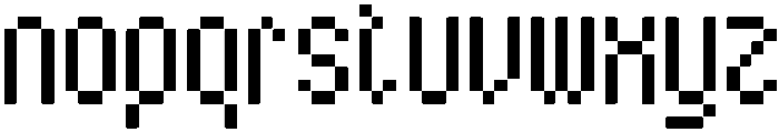 ByteSquare-Regular otf (400) Font LOWERCASE