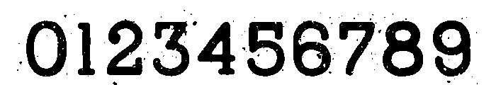 BygonestTypewriter-Demo Font OTHER CHARS