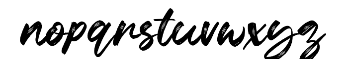Bylast Font LOWERCASE