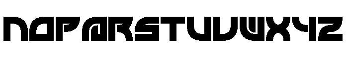 Byron1 Font LOWERCASE