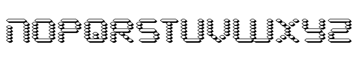 Byte Police 3D Font UPPERCASE