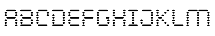 Byte Police Condensed Font UPPERCASE