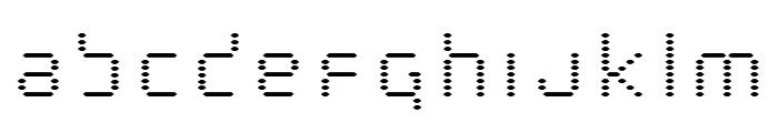 Byte Police Title Font LOWERCASE