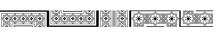 Byzantium Font UPPERCASE