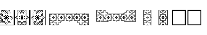 Byzantium Font UPPERCASE