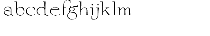 By George Titling NF Regular Font LOWERCASE