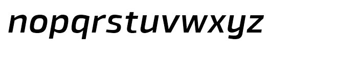 Byker Medium Italic Font LOWERCASE