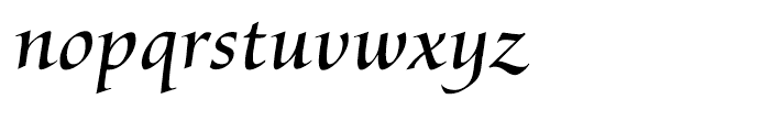 Byngve Bold Italic Font LOWERCASE