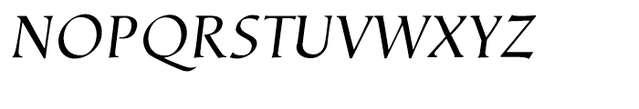 Byngve Italic Font UPPERCASE