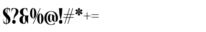 Bycorps Existent Regular Font OTHER CHARS