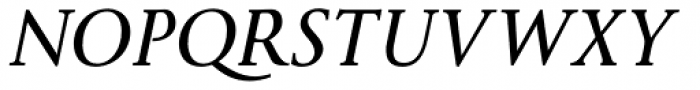Byington Italic Font UPPERCASE
