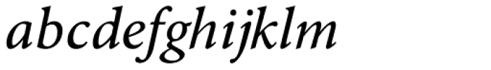 Byington Italic Font LOWERCASE