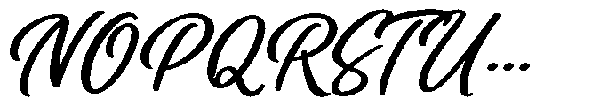 Byliner Script Bold Italic Font UPPERCASE