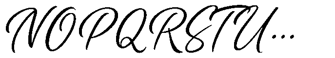 Byliner Script Italic Font UPPERCASE