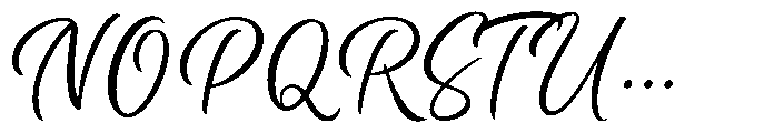 Byliner Script Regular Font UPPERCASE