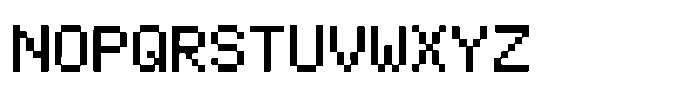 Bynex Regular Font UPPERCASE
