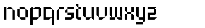 Bytalion Regular Font LOWERCASE