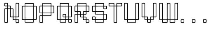 Byte 305 Light Font UPPERCASE