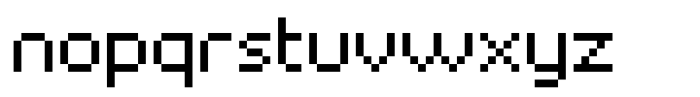 Byte Blast Font LOWERCASE