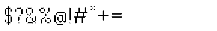 Byte Sans Inline Rounded Font OTHER CHARS